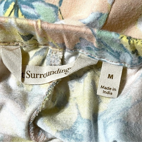Soft Surroundings Woman 2 Piece Soft Floral Print Pajama Set Size M - Picture 7 of 15